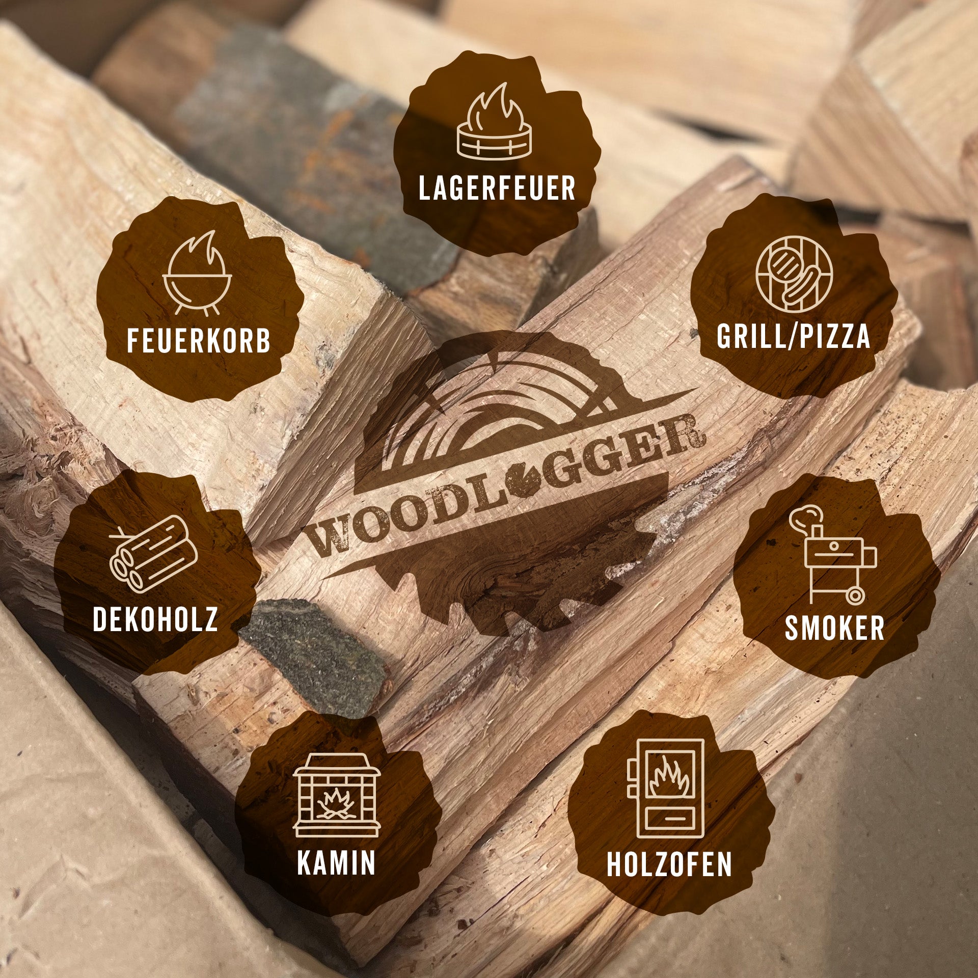 1 RM Brennholz Buche kammergetrocknet (NUR REGIONALER VERKAUF)