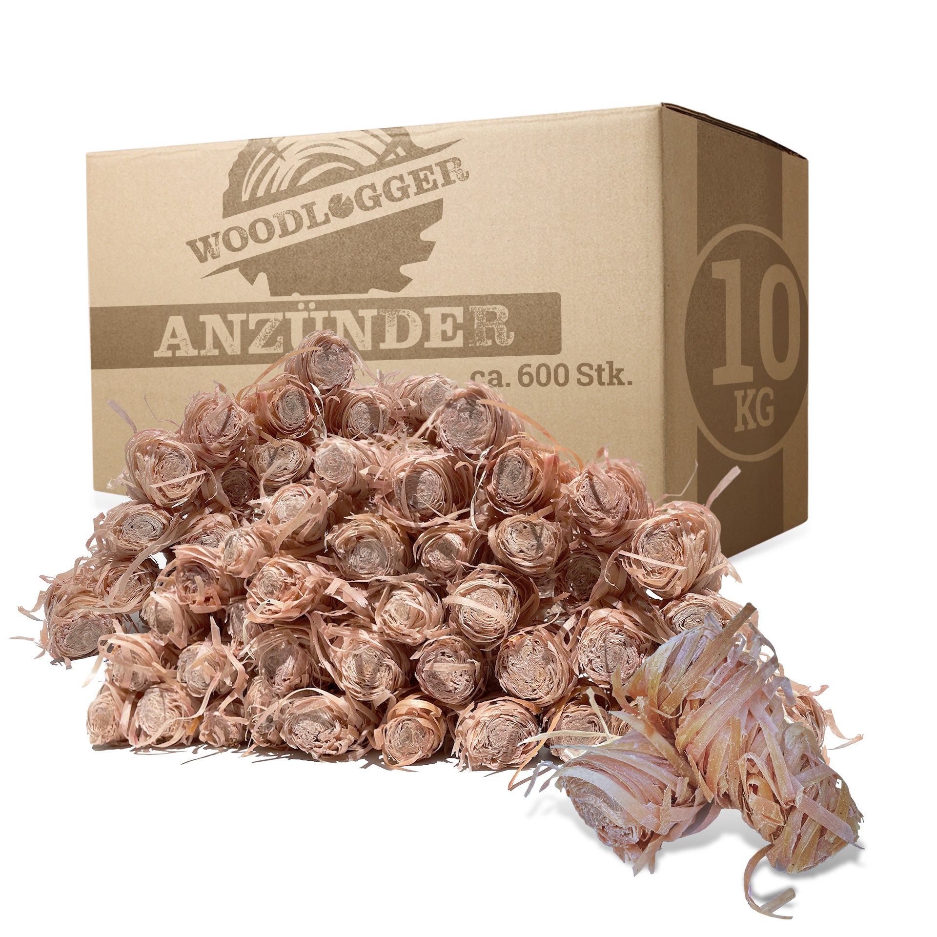 10 KG Anzünder Holzwolle