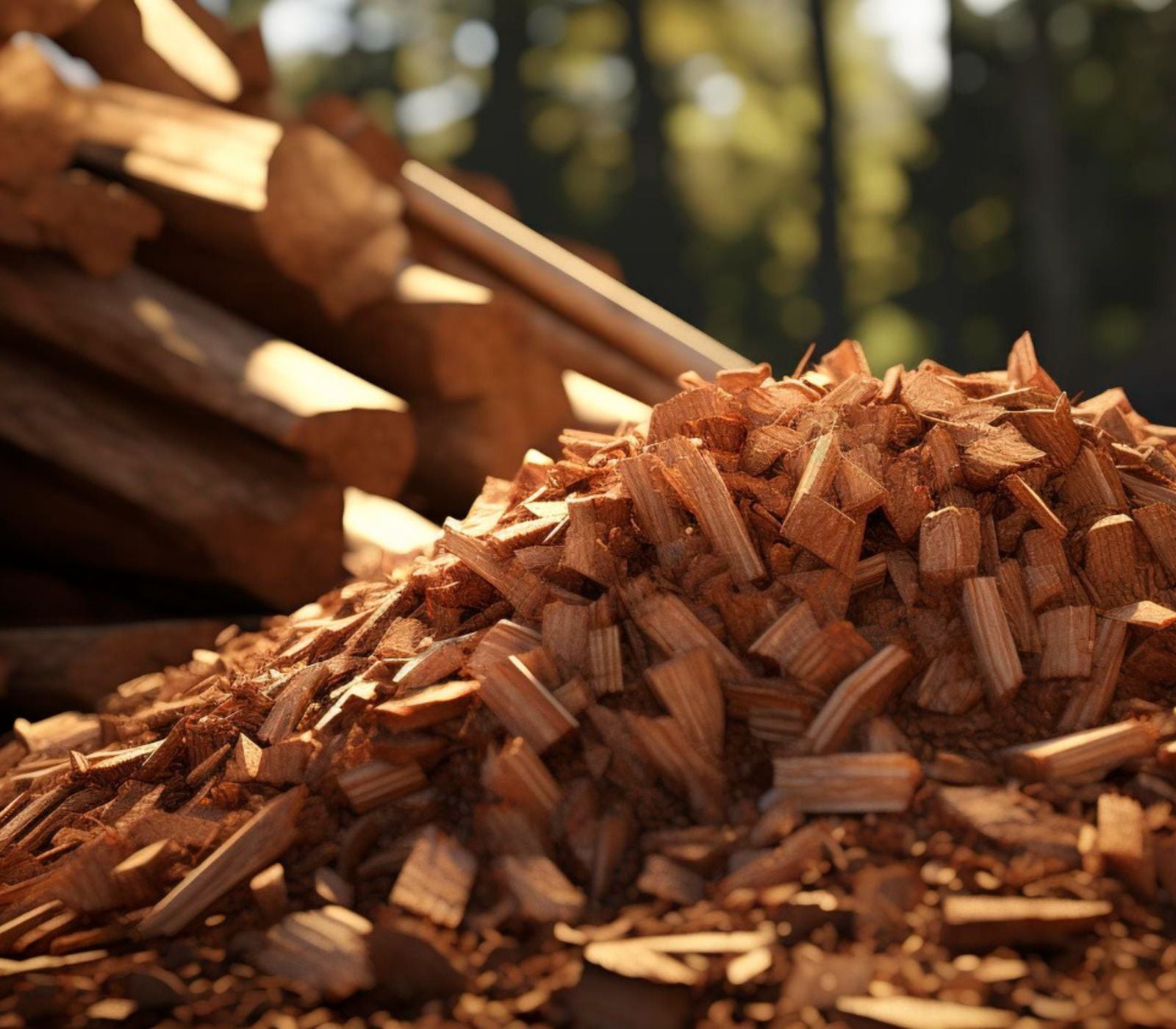 DIY-Projekte und Ideen mit Holzhackschnitzeln im Sommer!