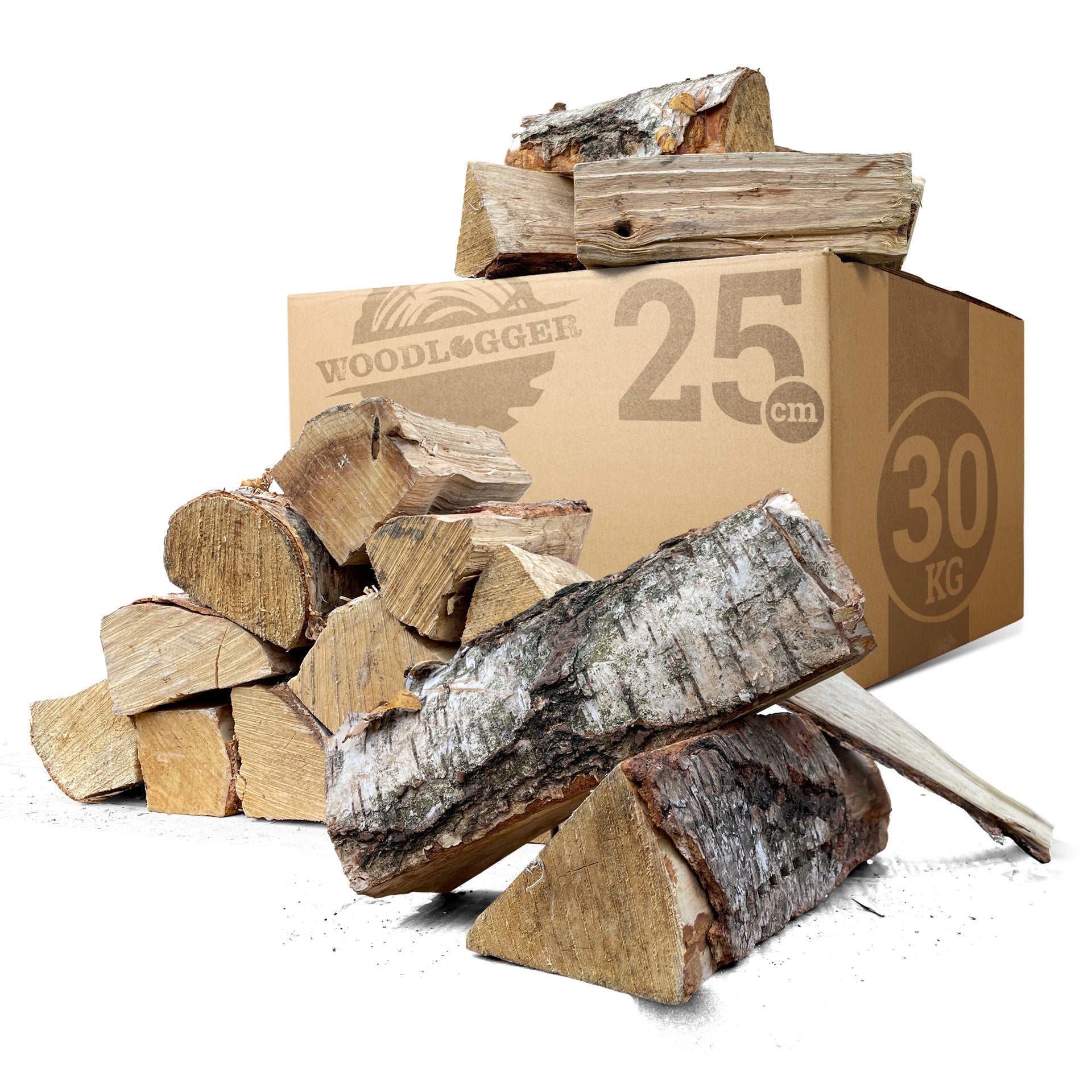 Brennholz | Anzündholz | Anzünder – Woodlogger