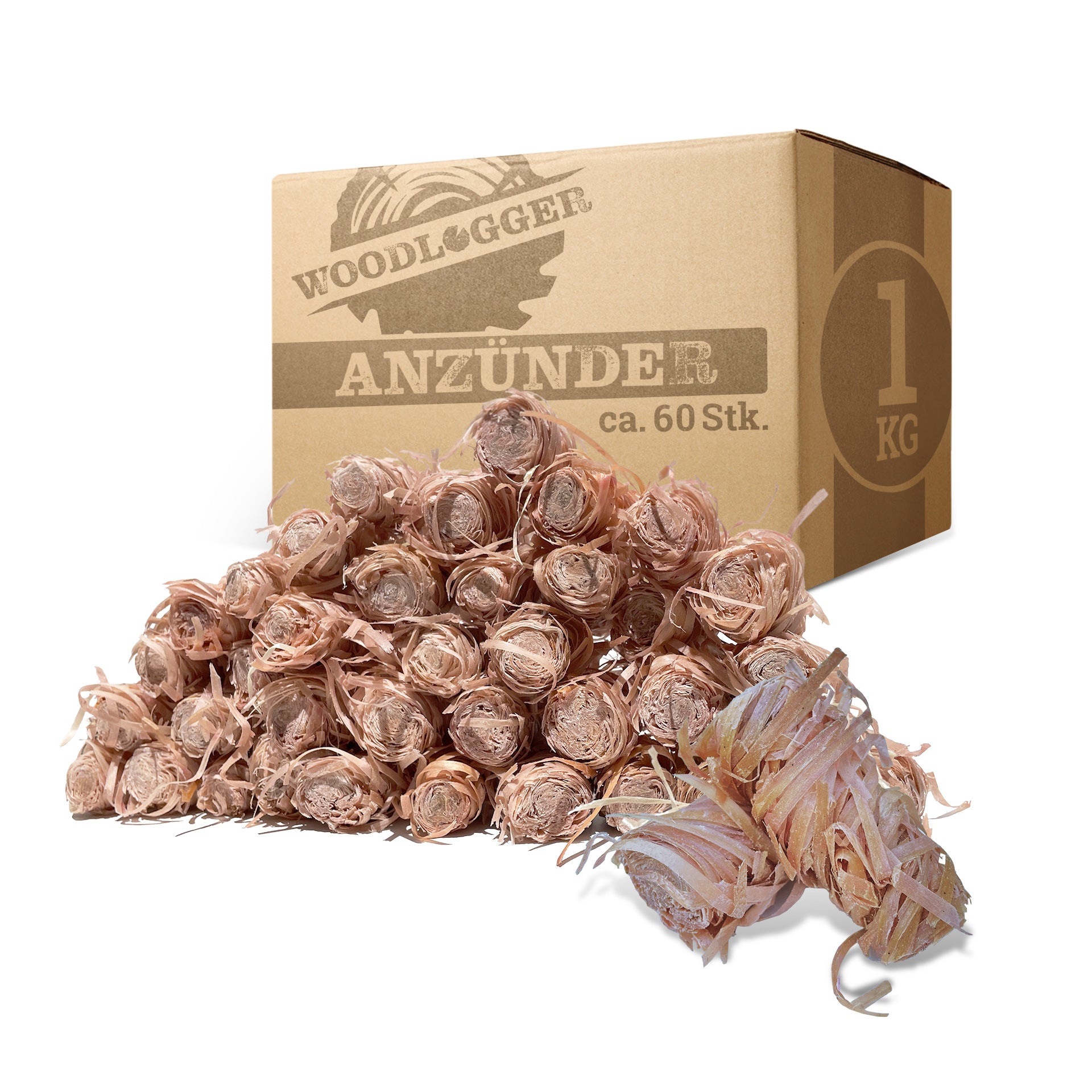 Anzünder Holzwolle