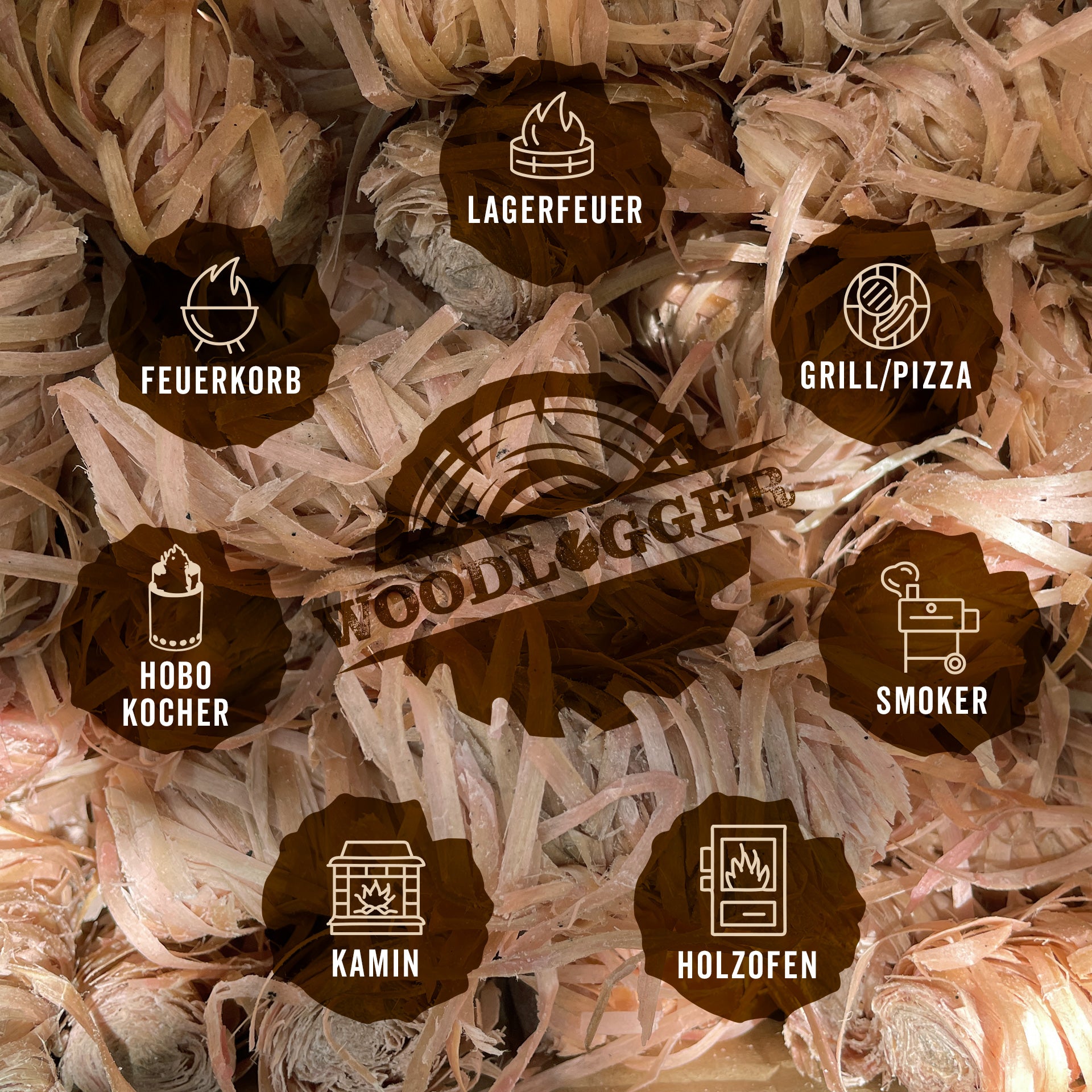 10 KG Anzünder Holzwolle